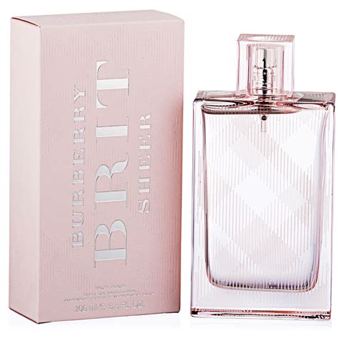 burberry brit sheer cost|burberry brit sheer perfume 100ml.